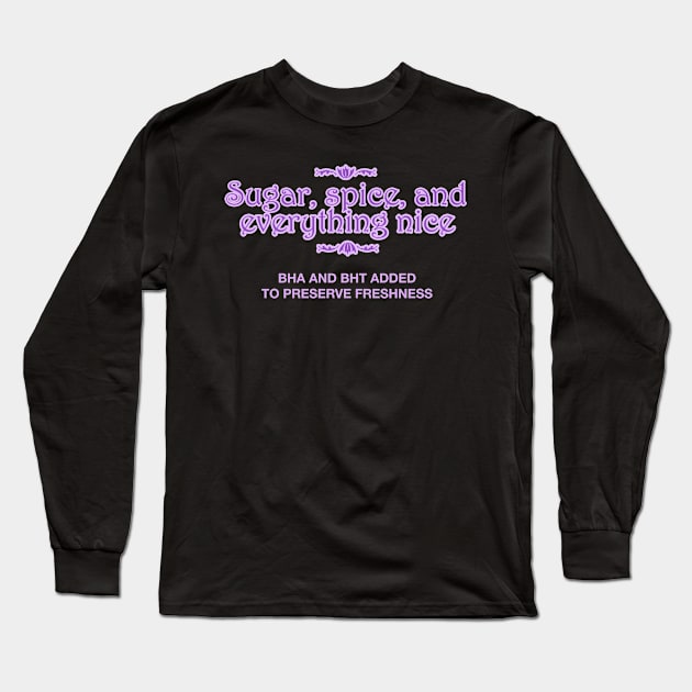 Sugar&Spice Long Sleeve T-Shirt by FlyingSnail